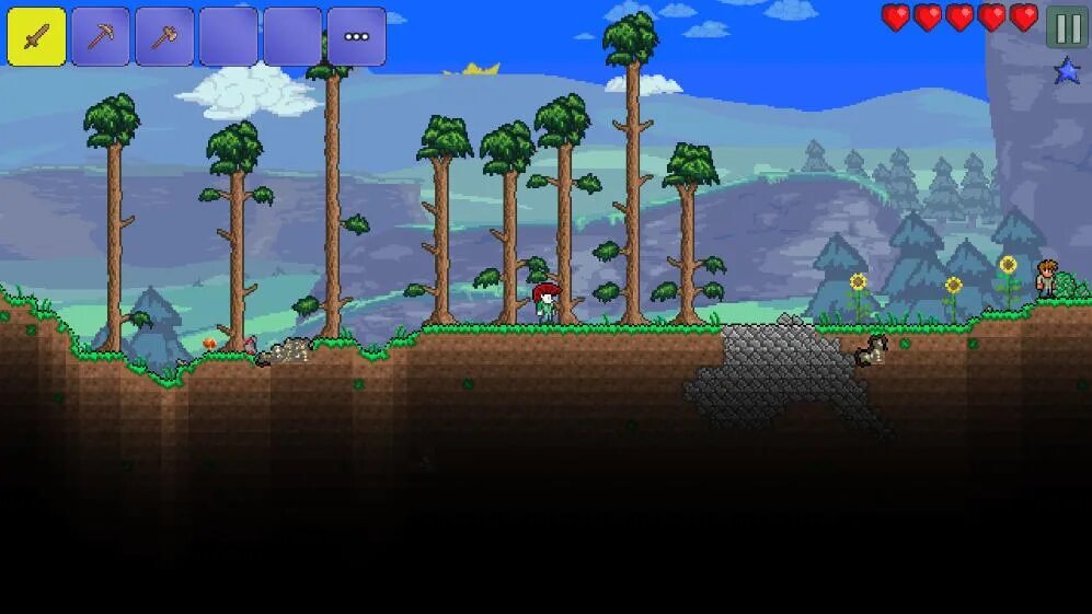 Игра террария играть. Игра Terraria. Terraria начало игры. 2д игра террария. Игры похожие на террарию.