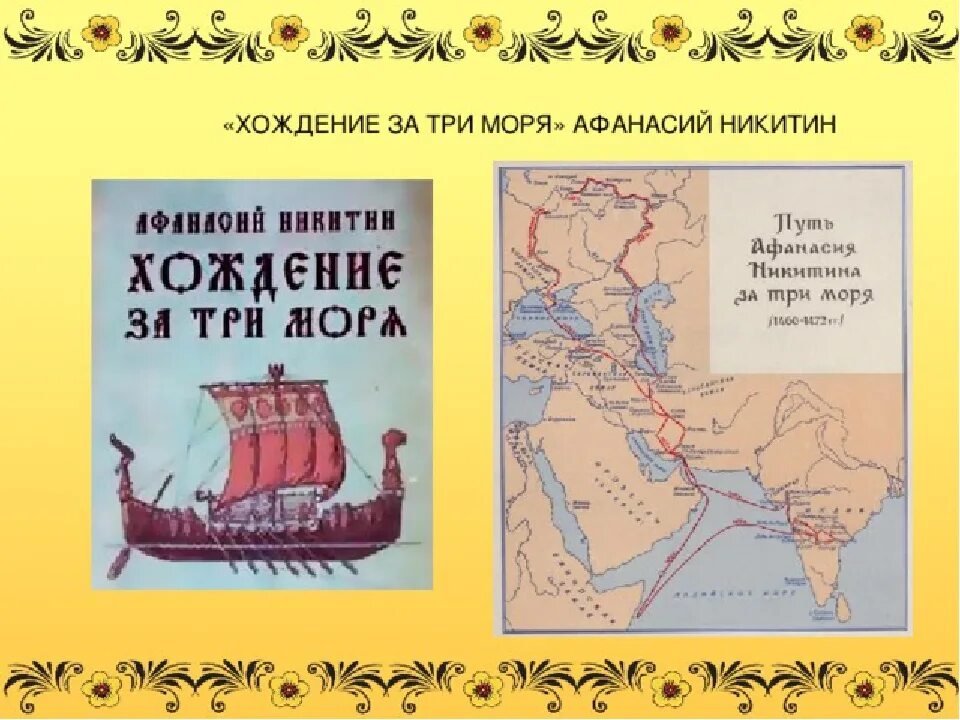 Книга никитина хождение за три моря