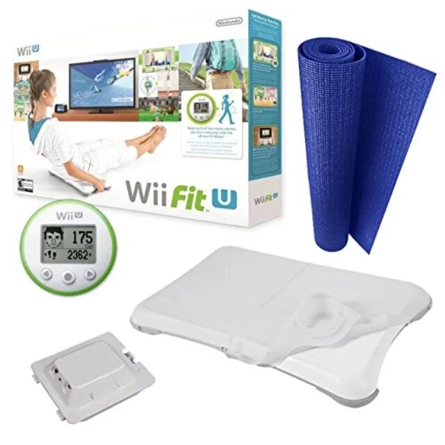 Wii Fit u. Wii Fit u Wii. Wii Fit u Nintendo Wii u. Wii Fit mat Plus.