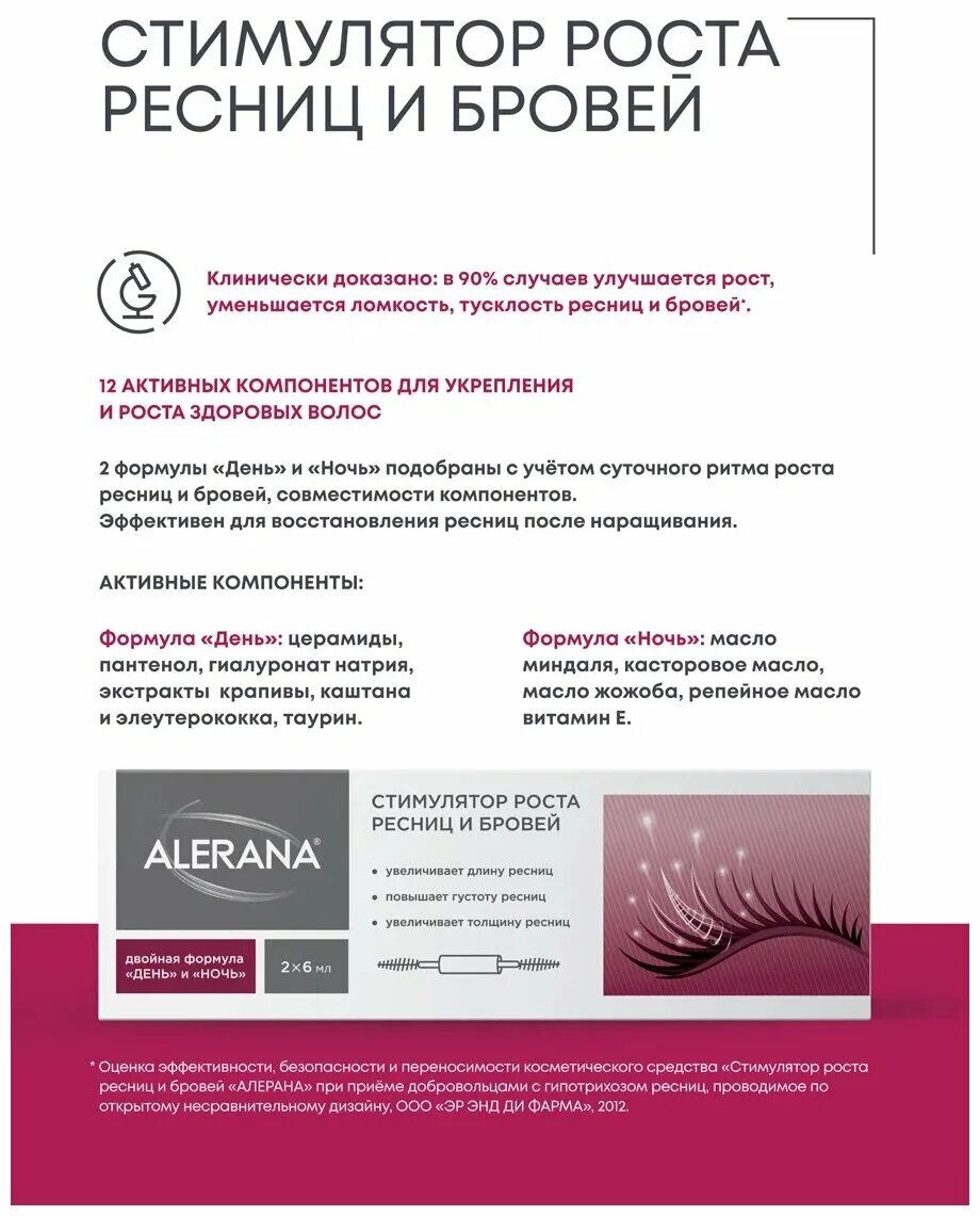 Alerana стимулятор роста ресниц и бровей. Alerana стимулятор роста ресниц 2 по 6 мл. Alerana сыворотка для роста ресниц. Алерана стимулятор роста ресниц и бровей 6мл №2.