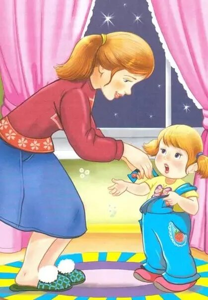 Он с утра конфеты ел