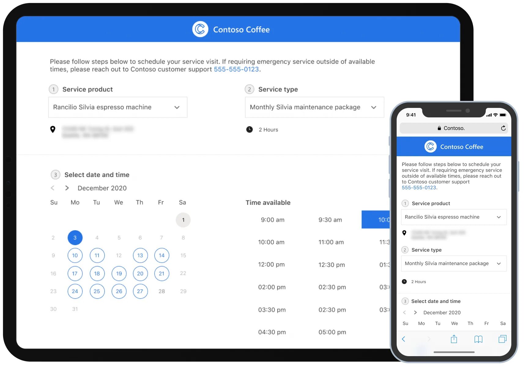 Microsoft self service mobile. Система self scheduling. Schedule service.