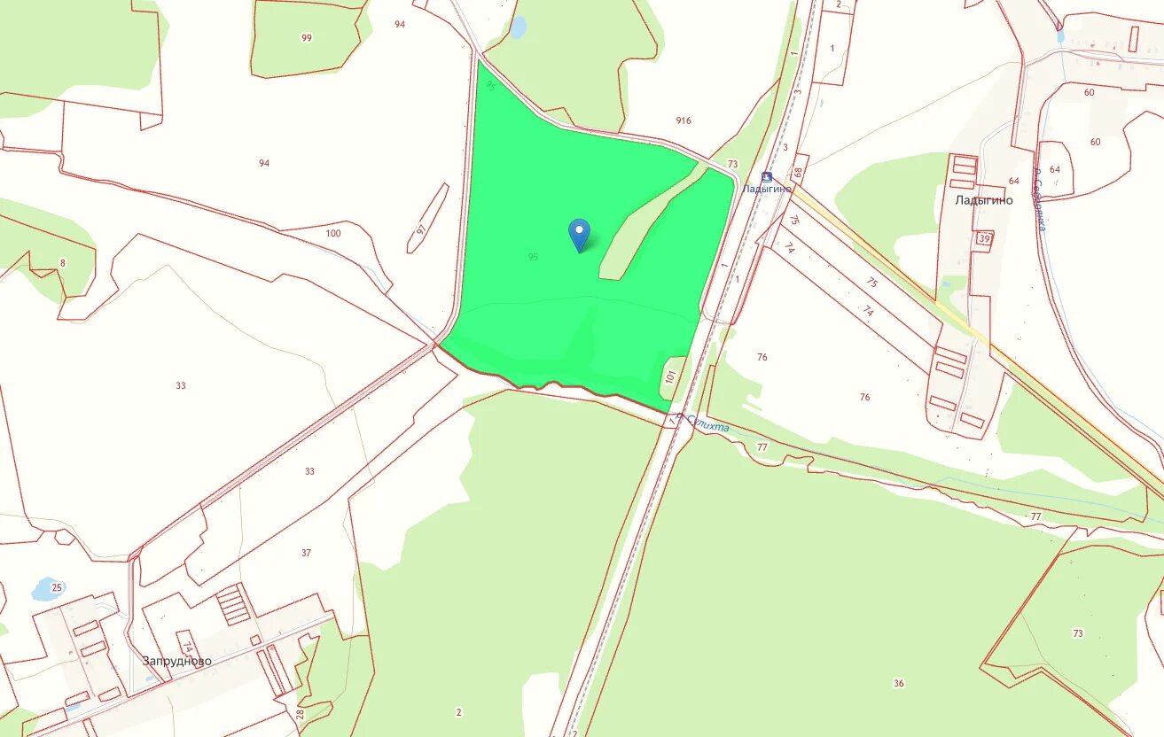 Земельный участок в городе. 27 7 га. Пруд площадью 2 га. Деревня черная ярославская область. 27 7 га.