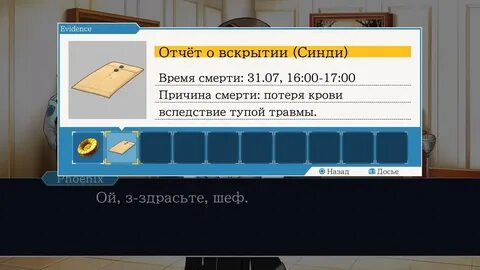 Update report