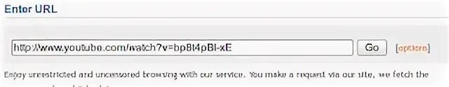 Enter your url. Enter your url