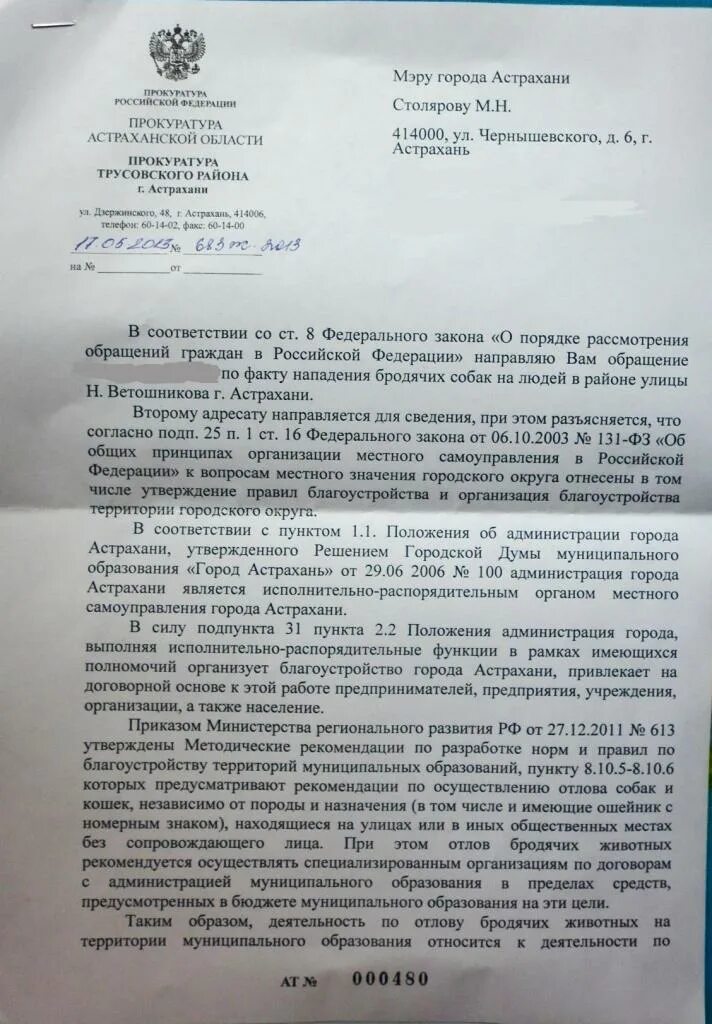 Образец заявления на собаку. Жалоба в прокуратуру на бродячих собак. Ответ администрации на жалобу. Ответ на жалобу в прокуратуру образец. Ответ на заявление в прокуратуру.