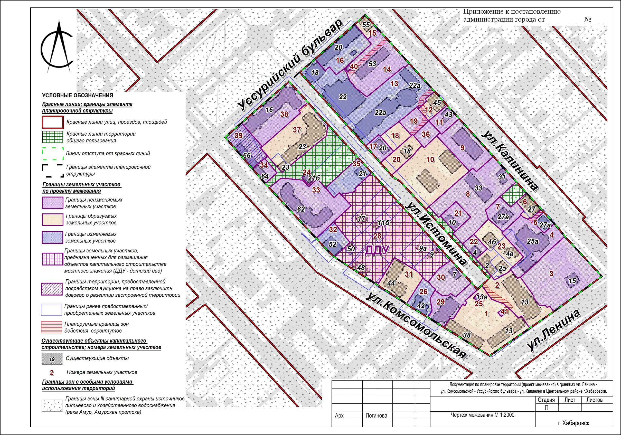 План сервитута. Проект межевания квартал 165 хабаровск. документация по планировке территории. границ зон действия публичных сервитутов. проект межевания публичный сервитут.