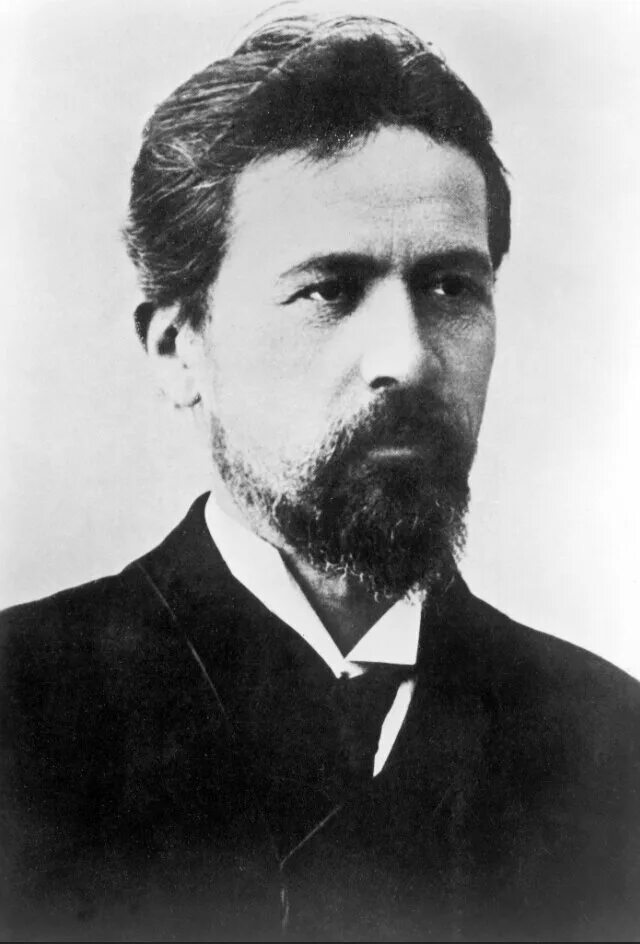 Красивый русский писатель. Чехов 1887.