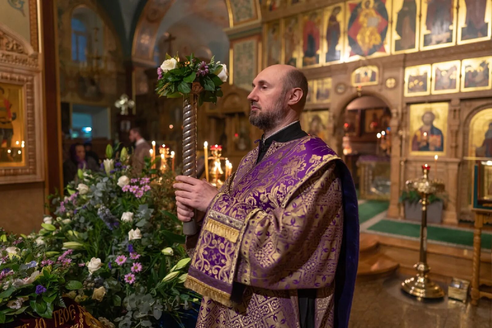 Утреня 1 час. Московское подворье Валаамского монастыря. Утреня погребения. Утреня богослужение. Утреня Великой пятницы.