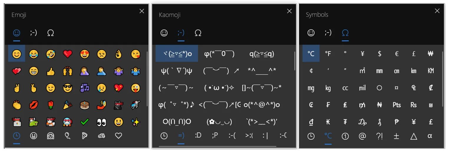 Как открыть смайлики windows. Windows 10 панель &quot;emoji&quot;. смайлики винды. смайлики в панели виндовс 10. смайлики на винде.