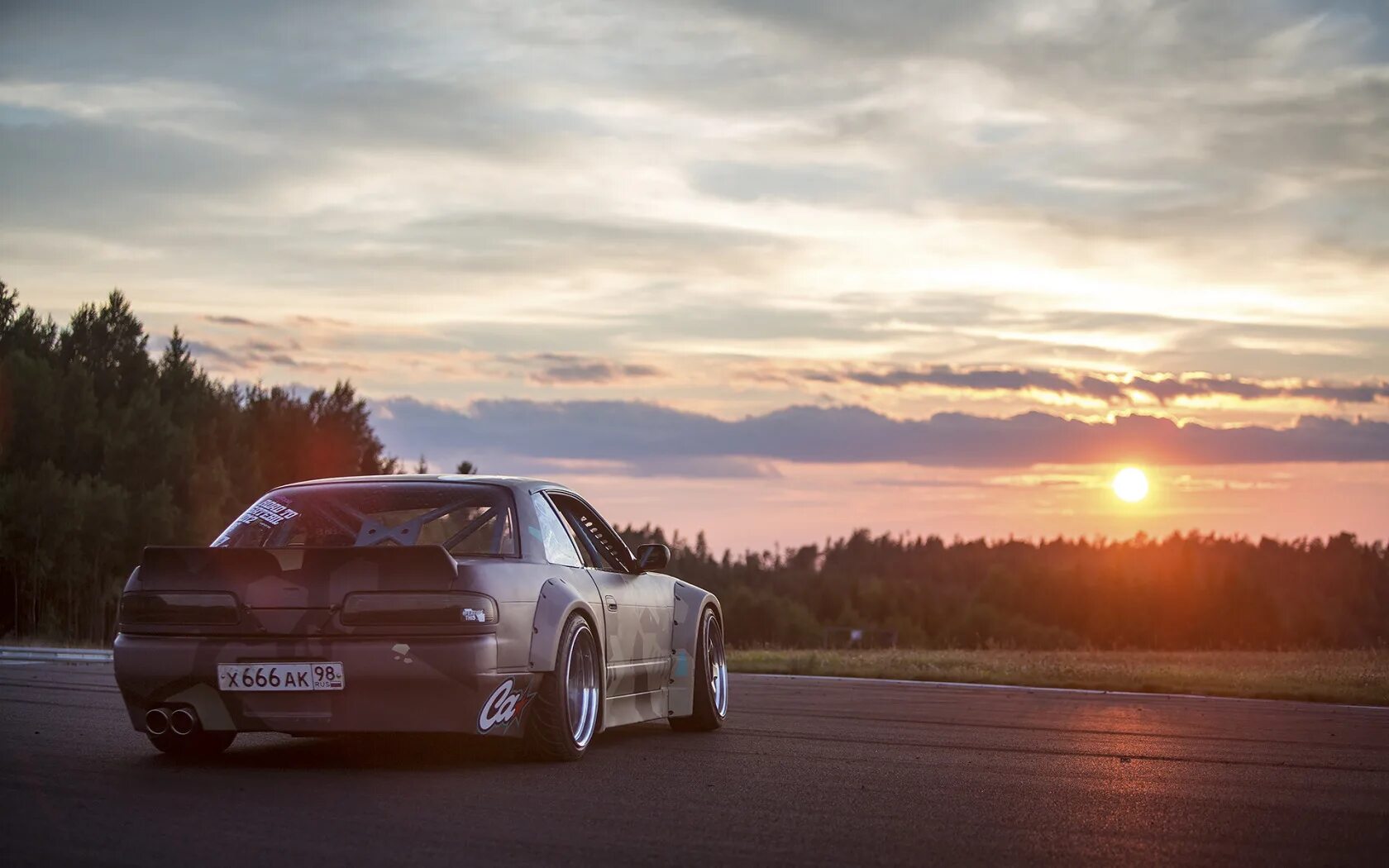 Nissan Silvia s13. Nissan Silvia s13 Touge. Drifting sun veil