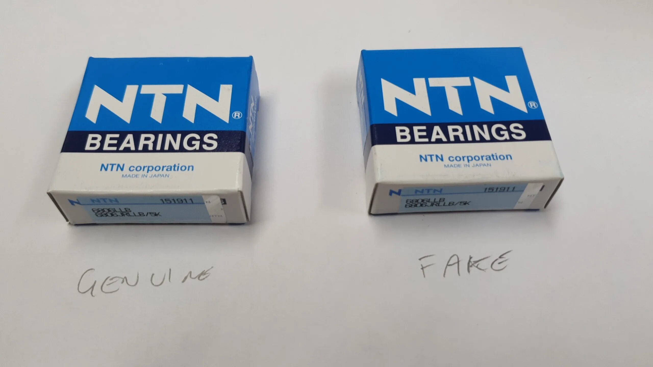 Как отличить подделку подшипников. NTN подшипники. NTN bearings. Упаковка NTN.