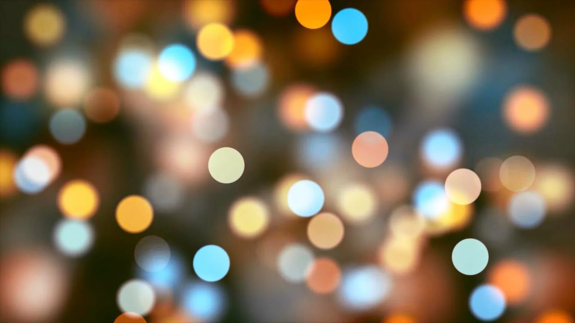 Bokeh background video full