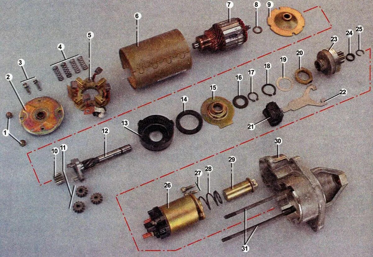 Как разобрать стартер ваз. Стартер ВАЗ 2110 В разборе. Стартер ВАЗ 21 10 В разборе. Стартер ВАЗ 2115 В разборе. Разбор стартера ВАЗ 21 14.