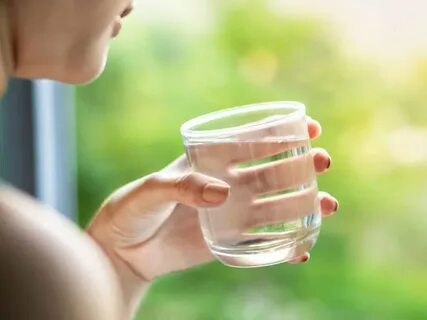 I get a glass of water