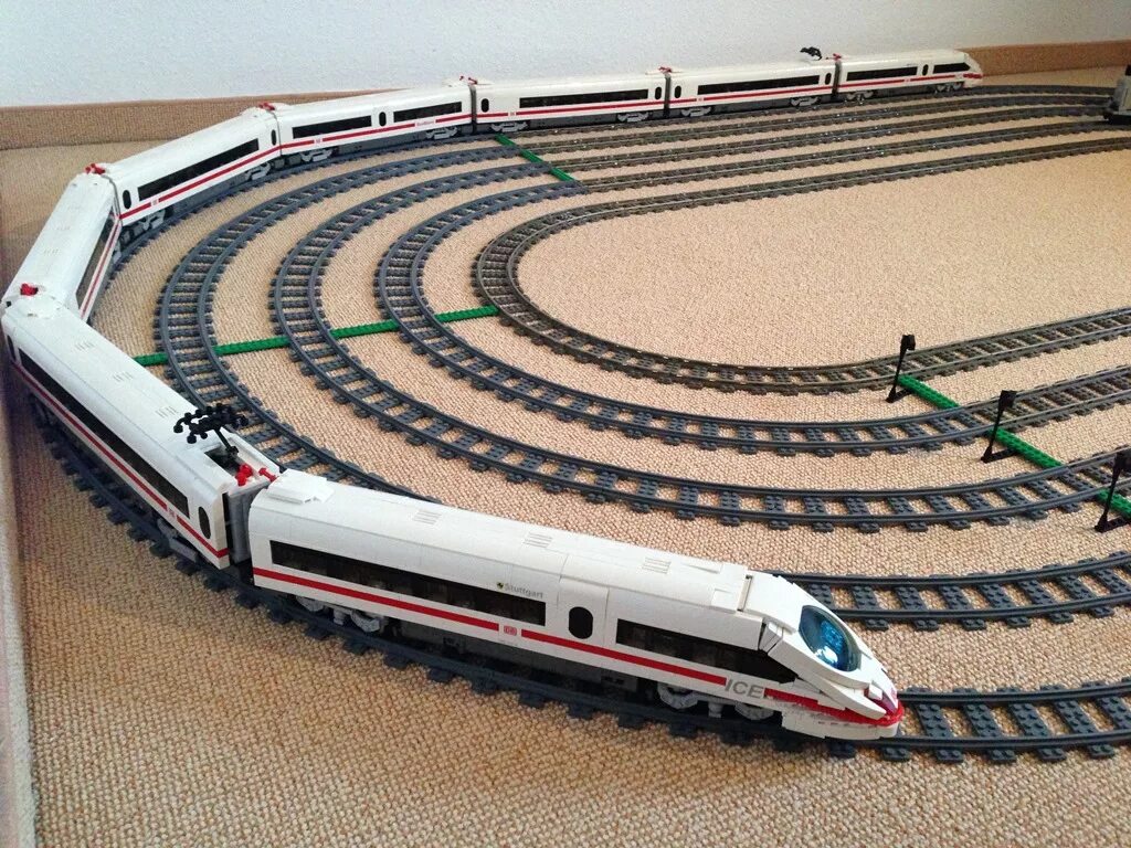 Как построить железную дорогу. Железная дорога Rail track 4110.