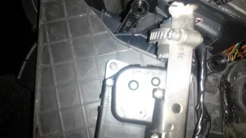 Заслонки печки уаз