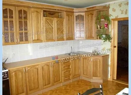 Кухонный гарнитур недорого из массива дерева