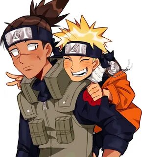Наклейка Ирука Умино и Наруто Узумаки PNG - AVATAN PLUS.