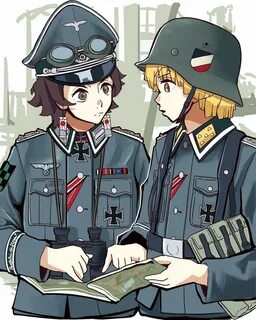 Anime German Soldier - 69 pictures.