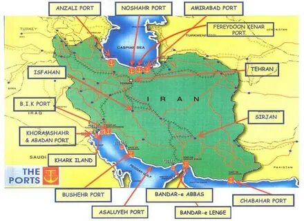 Порты ирана на каспийском море