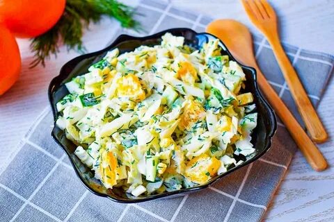 Капуста с апельсином