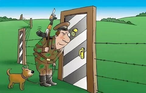 Анекдоты про пограничников