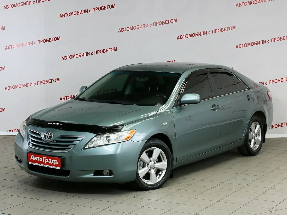 Купить тойоту камри 40 с пробегом. Toyota Camry 2.4 at, 2007. Toyota Camry 2.4 at (167 л.с.) 2006 года с пробегом 151 000 км.. Тойота Камри с пробегом в автосалоне. Цвет автомобилей Камри 40 2007 годов.