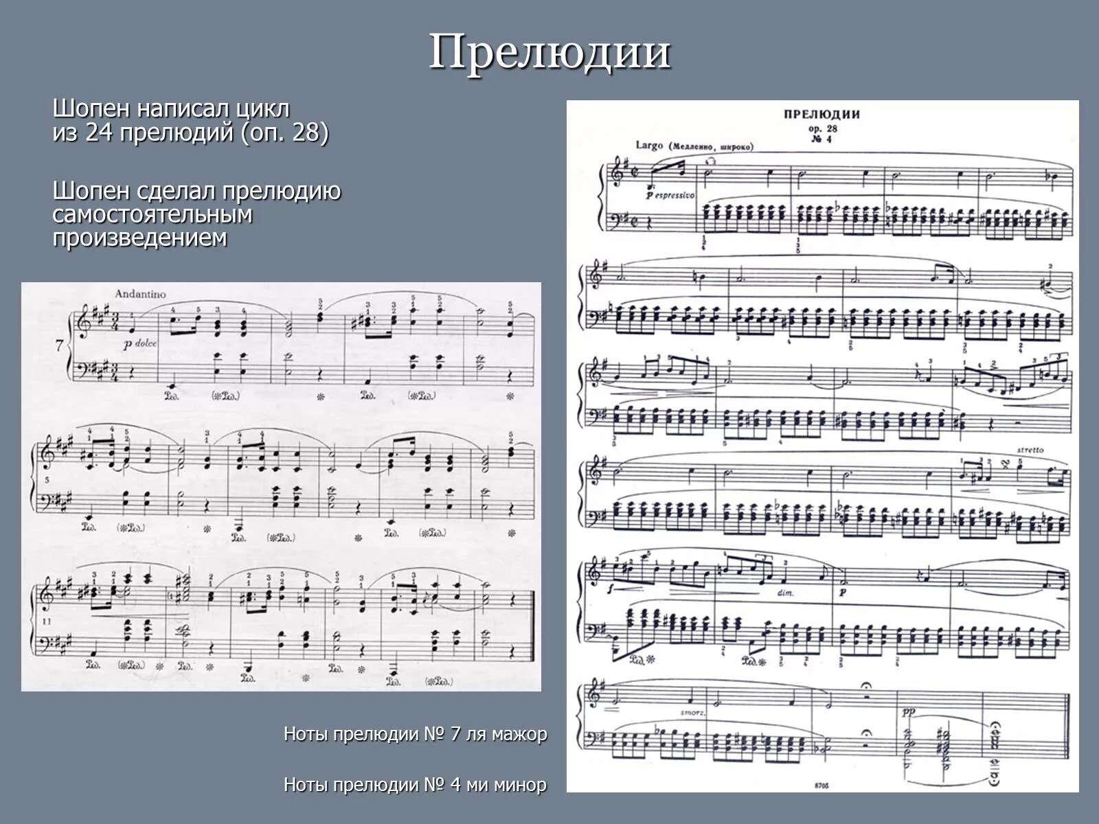 Шопен примеры произведений. 24 Прелюдии Шопена. Прелюдия №7 ф. Шопена. Шопен 24 прелюдии Ноты. Произведения Шопена прелюдия.