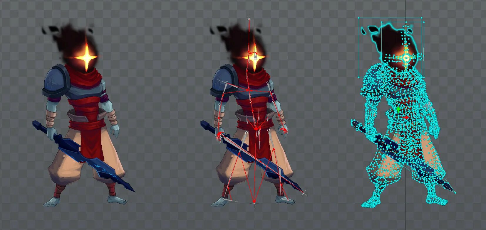 Headless knight idle