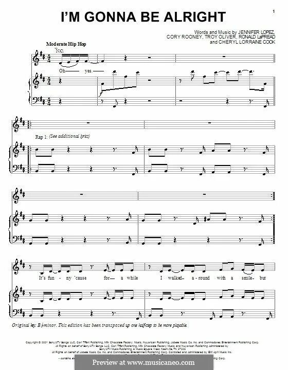 Doing alright перевод. Ноты для фортепиано джени ферлопес. Bob williams. I am alright песня. I am alright песня.