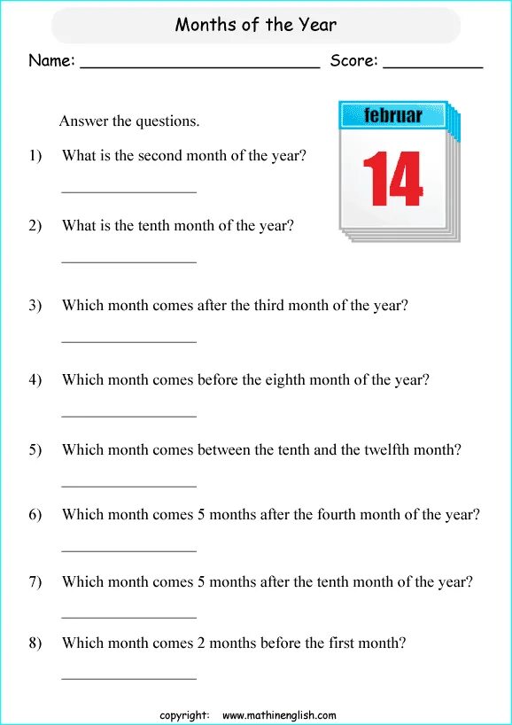 New year questions and answers. Месяца worksheets. месяца в английском языке worksheets. порядковые числительные в английском языке worksheets. months of the year for kids.