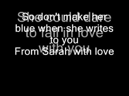 From sarah with love mp3