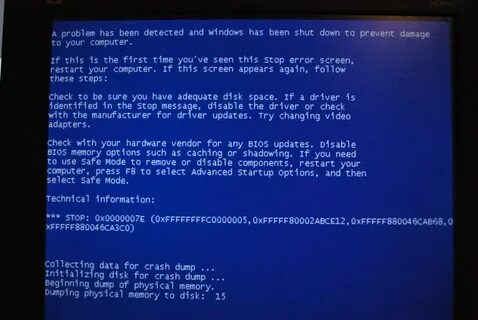 Driver power state failure windows