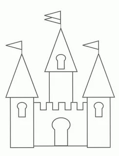 Рисуем замок 2 класс
