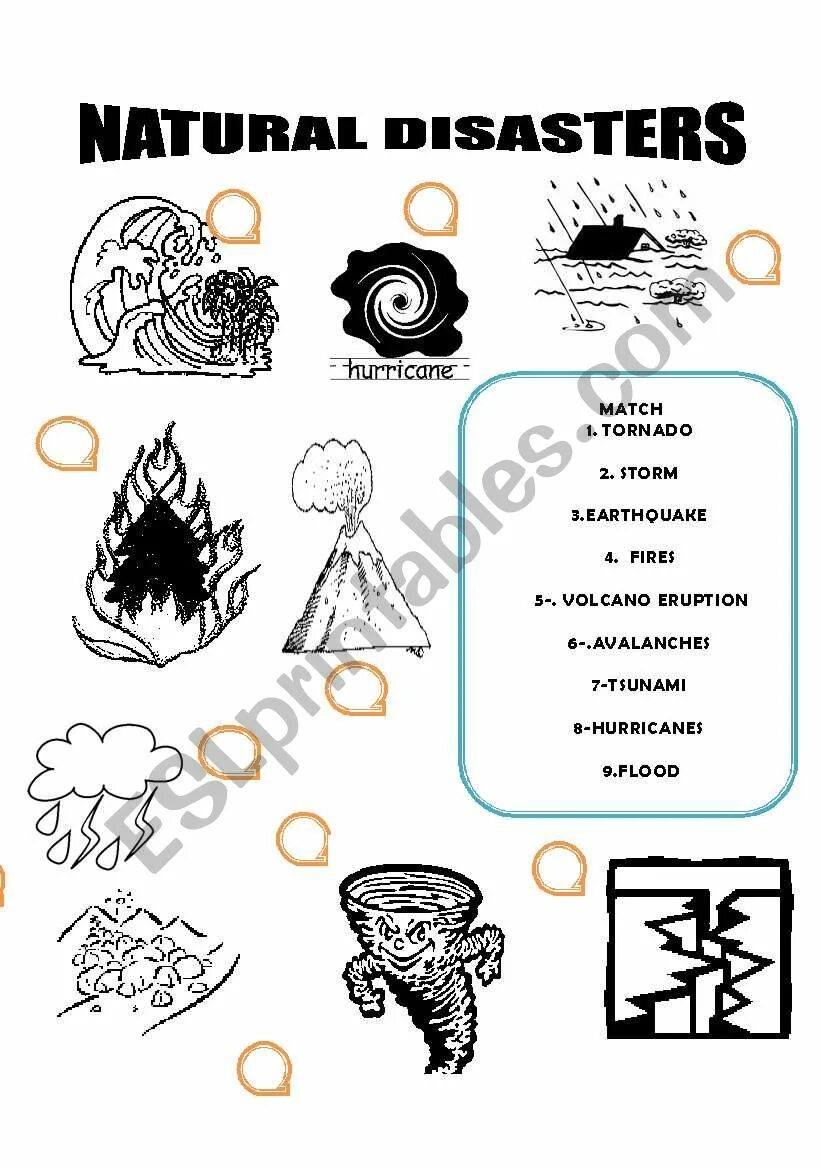 Natural disasters test. Natural Disasters упражнения. Natural Disasters ESL. Natural Disasters for Kids. Стихийные бедствия задание.