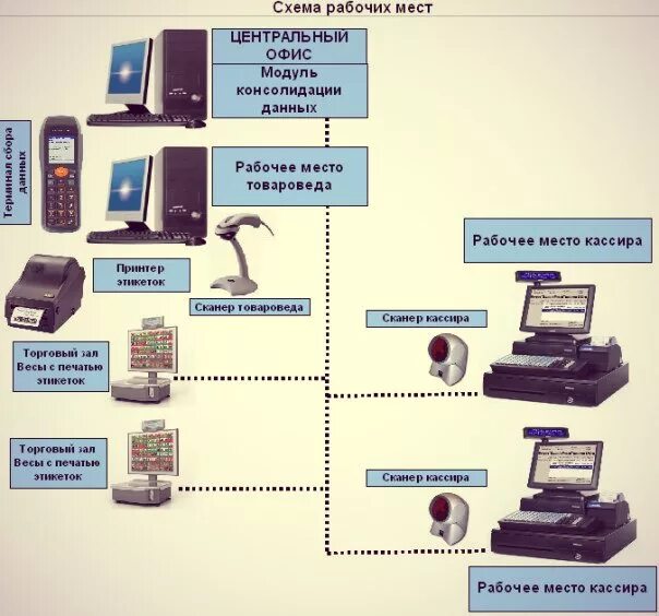 Автоматизация рабочего места кассира. Схема автоматизированного рабочего места. Рабочее место товароведа автоматизация. Автоматизация торгового предприятия. Терминал каталог товаров