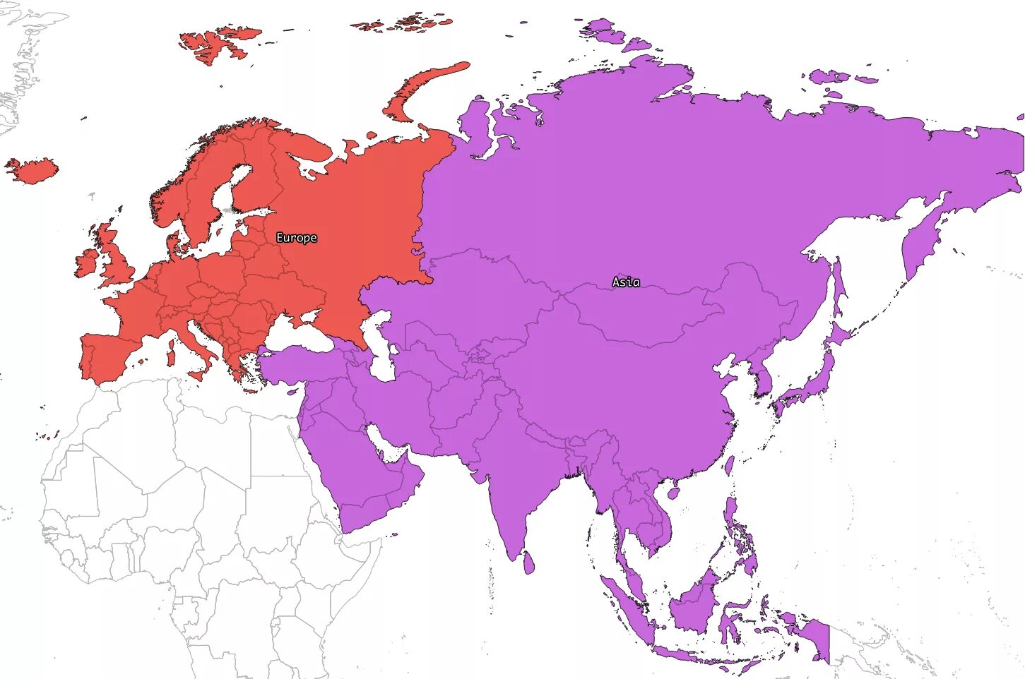 Азия советская россия. Европа и Азия на карте. Tdhjgf b fpbz YF rfhnf[. Европа и Азия на карте России. Карта России и Азии.