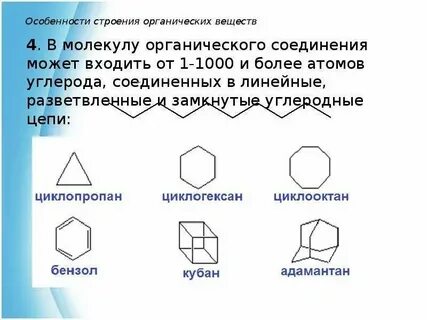 Органические основания строение