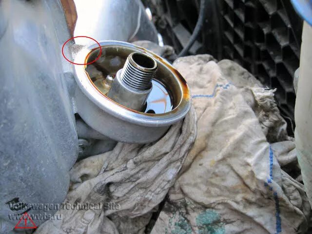 Как самому поменять масляный фильтр Strap wrench