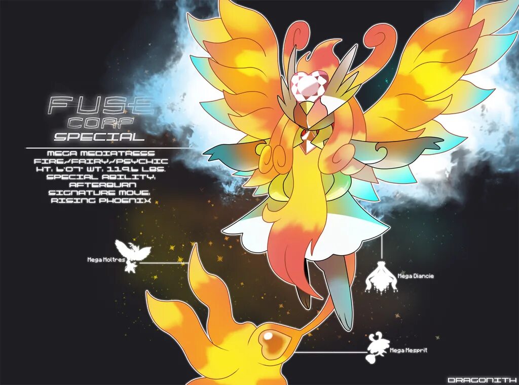 Орта покемоны. Покемон Феникс. Fusion Pikachu. Pokémon Phoenix Rising. Vespiquen + Mega Beedril Fusion Art.