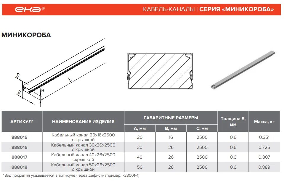 Кабель канал 30 30