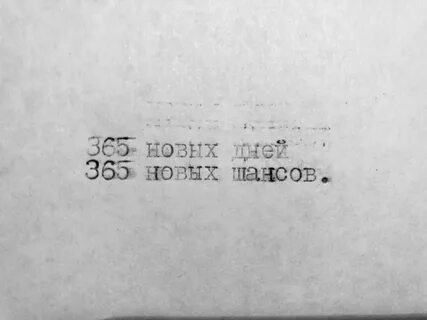 365 новых дней