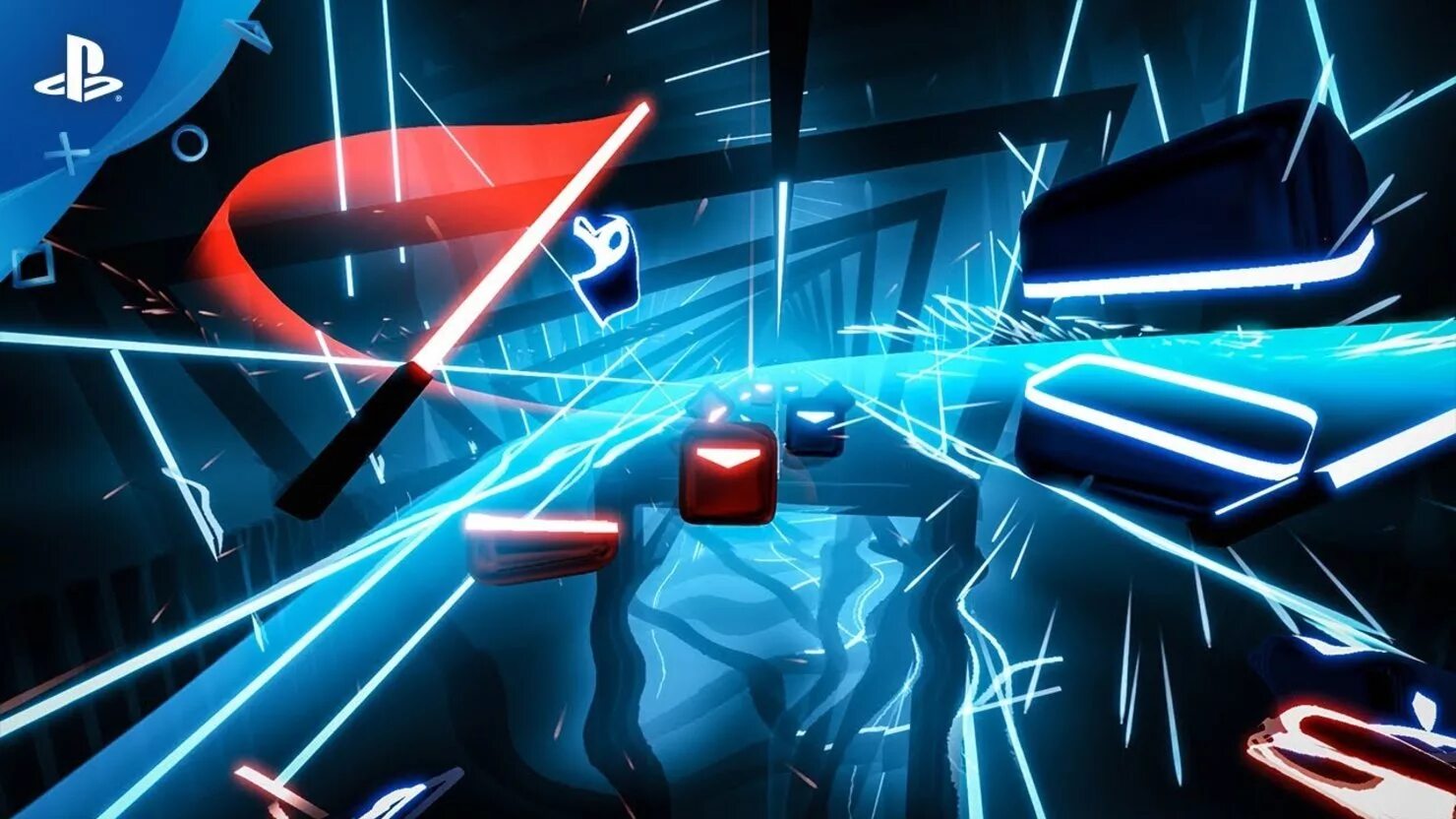 Виртуальные кубики для игры. Игра для ВР Beat saber. Бит Сайбер VR. Beat saber VR ps5. Beat saber ps4.