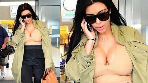 Kim Kardashian touched down in New York City flaunting the must-have matern...