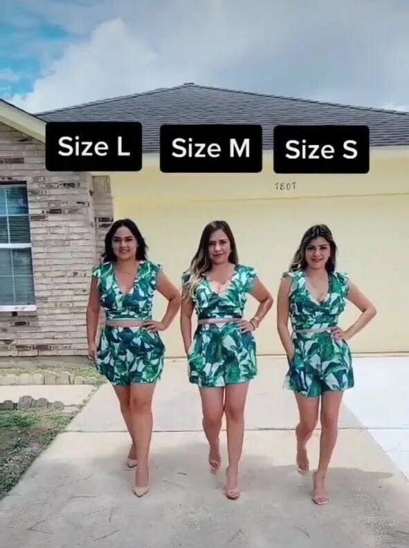Большие девочки разница. Как смотрится одна и та же одежда разных размеров. Девушка Fashion 2022. S/M модели. Как смотрится одежда с 4 размером фото.