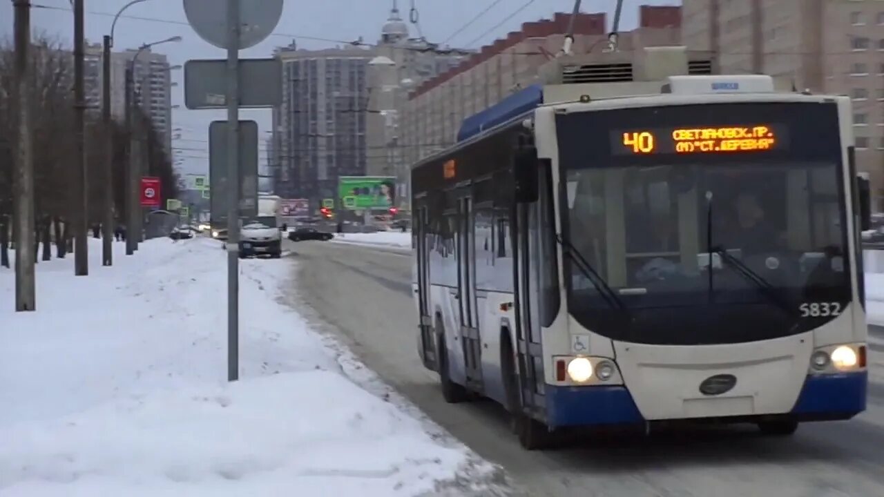 Остановки 40 троллейбуса. Троллейбус Авангард Санкт-Петербург. Троллейбус 5298-0000010-01. ВМЗ-5298-0000010-01 «Авангард». Троллейбус 40 СПБ.