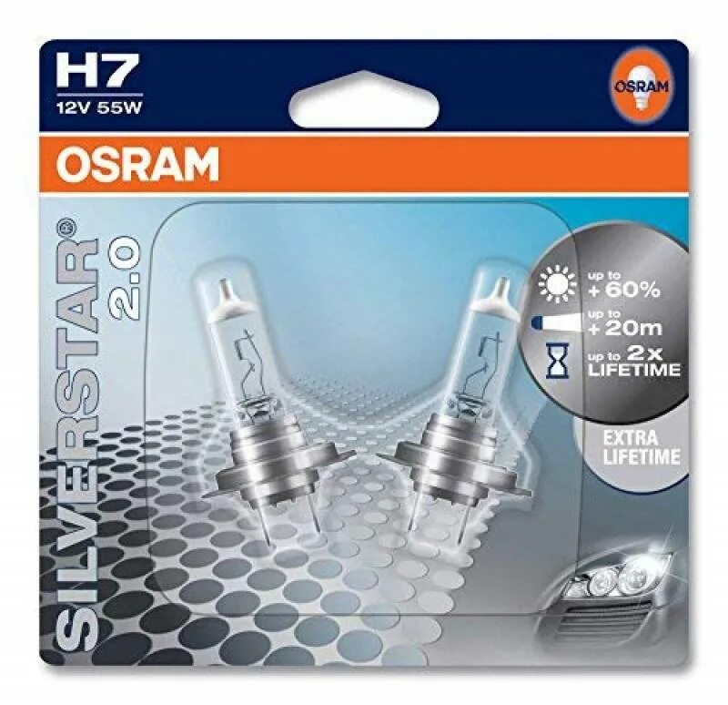 Лампы osram сайт. 64210 osram h7. осрам сильверстар 2.0 h7. осрам h7 артикул. лампа h7 осрам артикул.