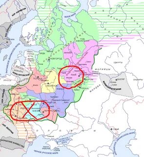 Карты сражений руси