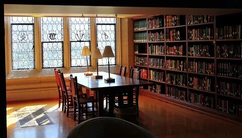 Past the library